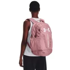Under Armour Hustle 5.0 Backpack Pink 697 -Sale Golf Online 1361176007 4 L