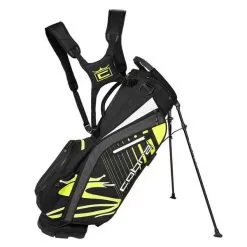 COBRA Ultralight Stand Bag Black Turbo Yellow