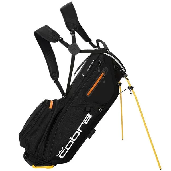 COBRA Ultralight Pro+ Stand Bag Black-Gold Fusion 3 COBRA Ultralight Pro+ Stand Bag Black-Gold Fusion