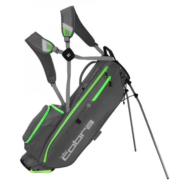 COBRA Ultralight Pro Stand Bag Quiet Shade/Green Gecko 3 COBRA Ultralight Pro Stand Bag Quiet Shade/Green Gecko