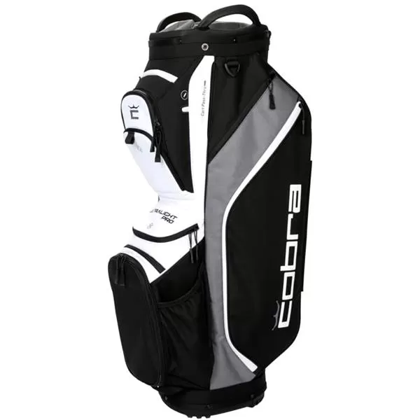 COBRA Ultralight Pro Cart Bag Black White 3 COBRA Ultralight Pro Cart Bag Black White