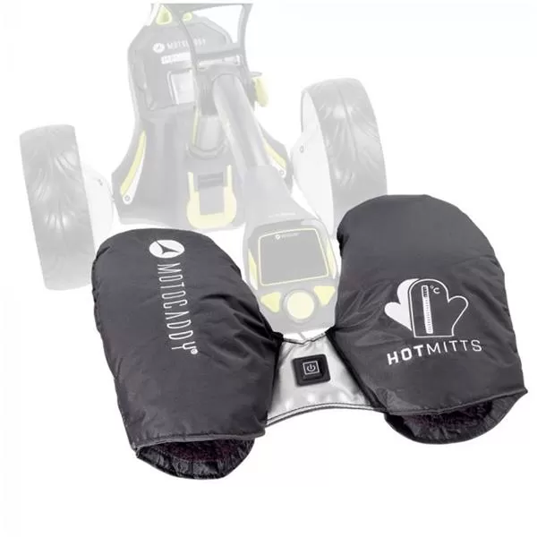 Motocaddy Hot Mitts (Pair) Black 3 Motocaddy Hot Mitts (Pair) Black