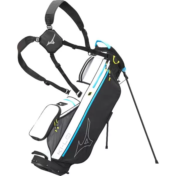 Mizuno K1-LO Stand Bag 22 4W Black - White 3 Mizuno K1-LO Stand Bag 22 4W Black - White