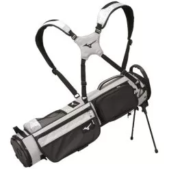 Mizuno BR-D2 Stand Bag Heather Grey - Black