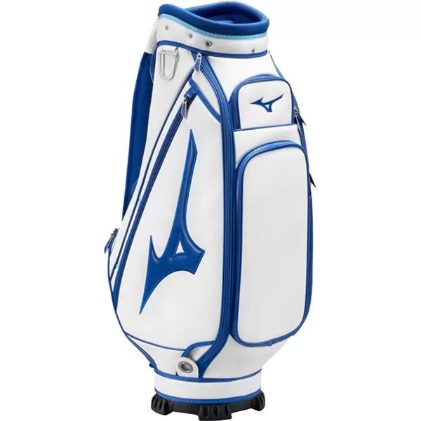 Mizuno Tour Staff Mid Bag 22 White Blue 5 Mizuno Tour Staff Mid Bag 22 White Blue - Image 3