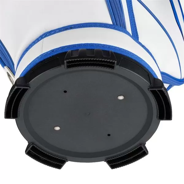 Mizuno Tour Staff Mid Bag 22 White Blue 7 Mizuno Tour Staff Mid Bag 22 White Blue - Image 5