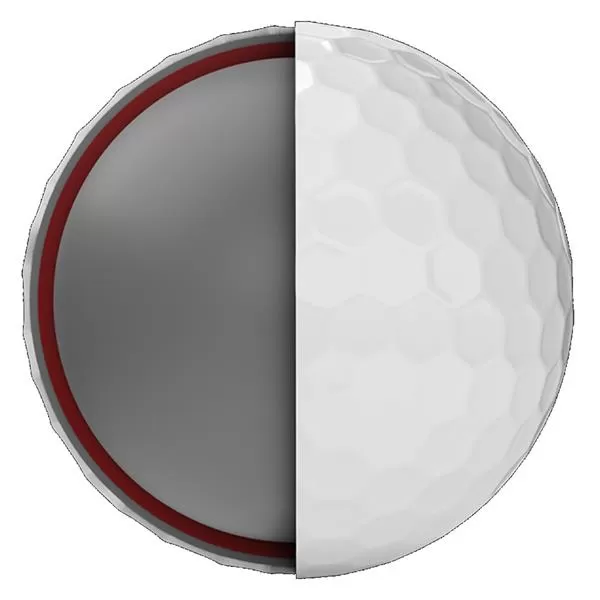 Callaway Chrome Soft X Balls White 6 Callaway Chrome Soft X Balls White - Image 4