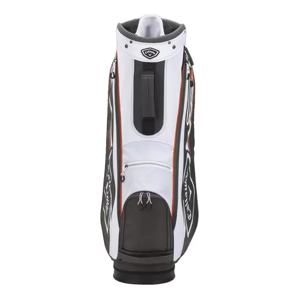 Callaway Chev Dry 14 Cart Bag Charcoal White Orange 6 Callaway Chev Dry 14 Cart Bag Charcoal White Orange - Image 4
