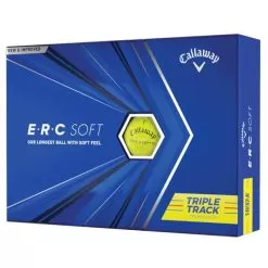 Callaway ERC Soft 21 Triple Track Golf Ball Dozen Yellow