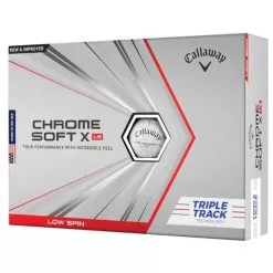 Callaway Chromesoft X LS Triple Track Golf Ball White