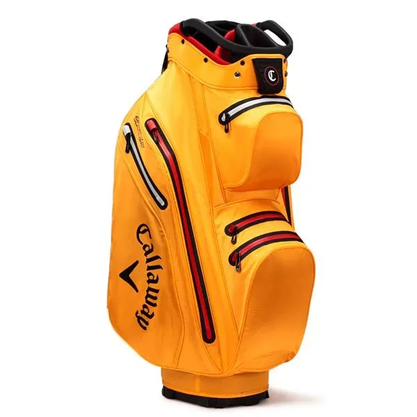 Callaway Org 14 HD Cart Bag Gold Fire Red 5 Callaway Org 14 HD Cart Bag Gold Fire Red - Image 3