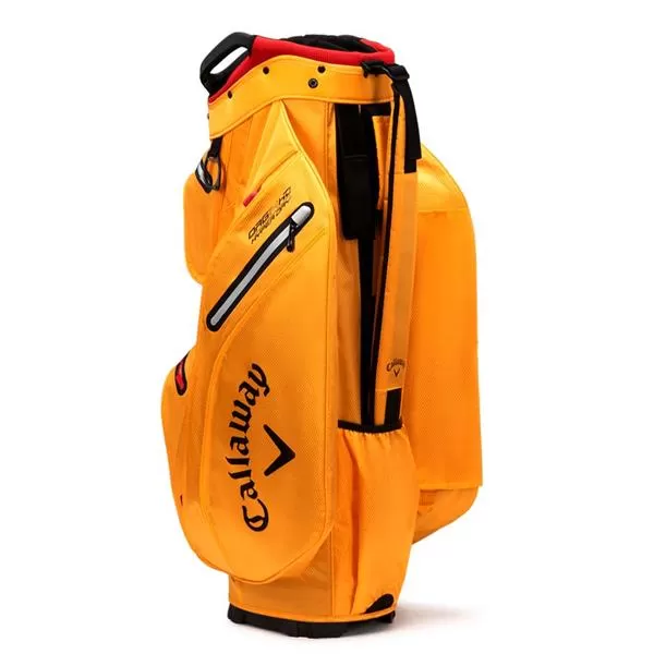 Callaway Org 14 HD Cart Bag Gold Fire Red 7 Callaway Org 14 HD Cart Bag Gold Fire Red - Image 5