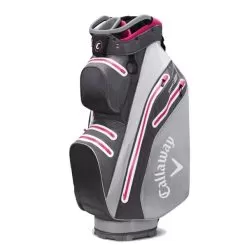Callaway Org 14 HD Cart Bag Charcoal Silver Pink