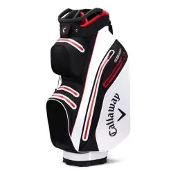 Callaway Org 14 HD Cart Bag Black White Fire