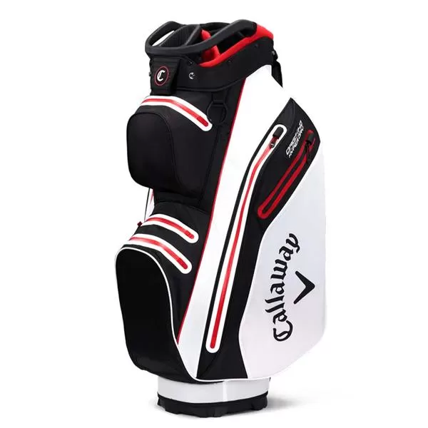 Callaway Org 14 HD Cart Bag Black White Fire 3 Callaway Org 14 HD Cart Bag Black White Fire