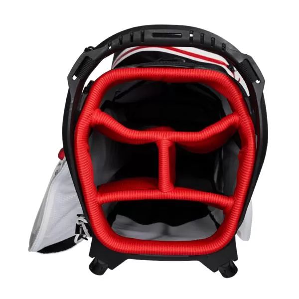 Callaway Fairway C HD Dbl Stand Bag Black White Fire 4 Callaway Fairway C HD Dbl Stand Bag Black White Fire - Image 2