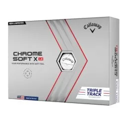 Callaway Chrome Soft X LS Triple Track Balls White