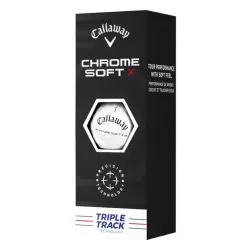 Callaway Chrome Soft X Triple Track Balls White 11 Callaway Chrome Soft X Triple Track Balls White -Sale Golf Online CA22D0104001 4 L