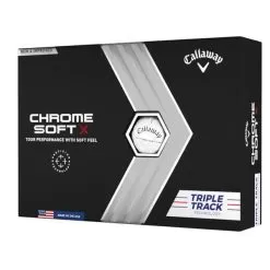 Callaway Chrome Soft X Triple Track Balls White