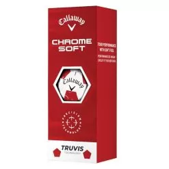 Callaway Chrome Soft Truvis Balls Red -Sale Golf Online CA22D0107001 4 L