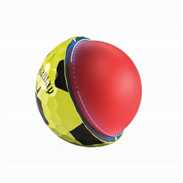 Callaway Chrome Soft Truvis Yellow Balls Black 5 Callaway Chrome Soft Truvis Yellow Balls Black - Image 3