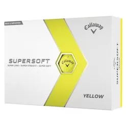 Callaway Supersoft 23 Golf Balls Dozen Yellow