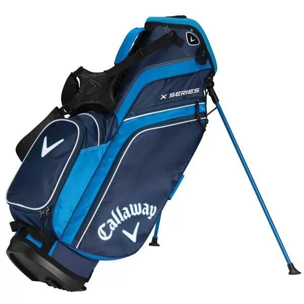 Callaway X Series 19 Stand Bag Navy - Royal - White 3 Callaway X Series 19 Stand Bag Navy - Royal - White