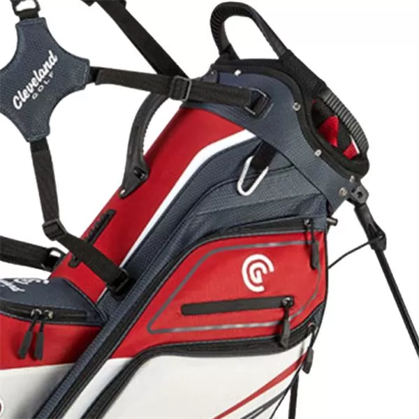 Cleveland Saturday Stand Bag Red - White - Char 4 Cleveland Saturday Stand Bag Red - White - Char - Image 2