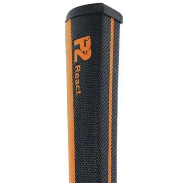 React Large Putter Grip Black - Orange 4 React Large Putter Grip Black - Orange - Image 2