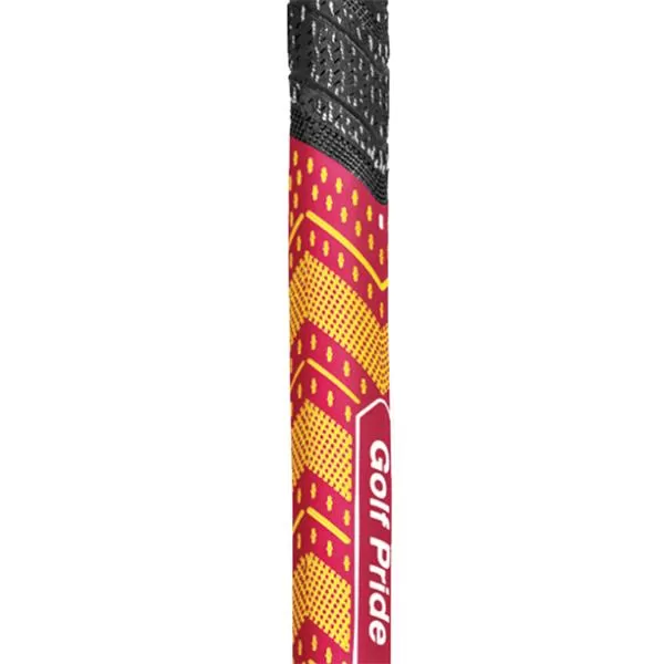 Golf Pride MCC Teams Midsize Grip . Dark Red Yellow 5 Golf Pride MCC Teams Midsize Grip . Dark Red Yellow - Image 3