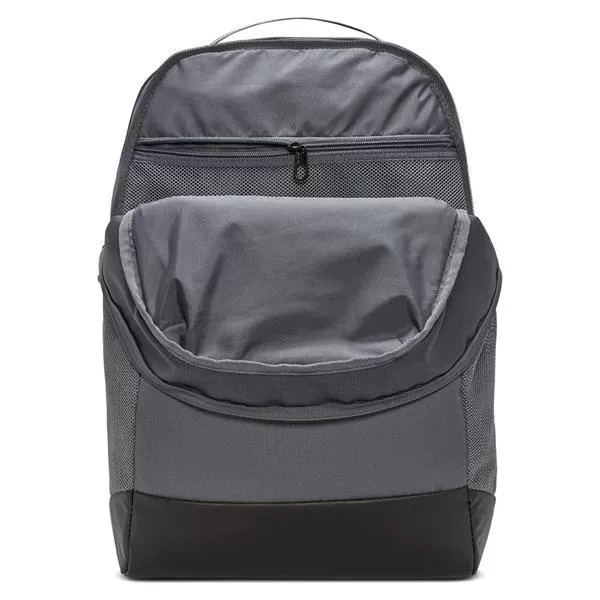 Nike Brasilia 9.5 Medium Backpack Grey Black White 026 6 Nike Brasilia 9.5 Medium Backpack Grey Black White 026 - Image 4