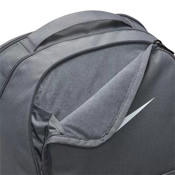Nike Brasilia 9.5 Medium Backpack Grey Black White 026 8 Nike Brasilia 9.5 Medium Backpack Grey Black White 026 - Image 6