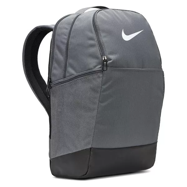 Nike Brasilia 9.5 Medium Backpack Grey Black White 026 5 Nike Brasilia 9.5 Medium Backpack Grey Black White 026 - Image 3