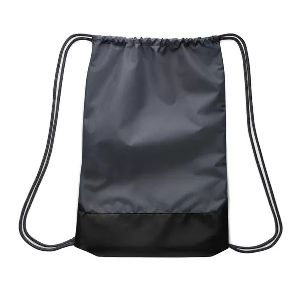 Nike Brasilia 9.5 Gym Sack Grey Black White 026 4 Nike Brasilia 9.5 Gym Sack Grey Black White 026 - Image 2