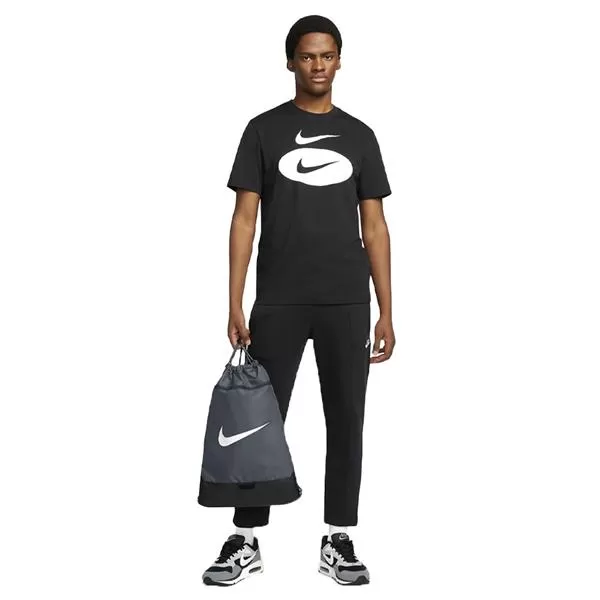 Nike Brasilia 9.5 Gym Sack Grey Black White 026 5 Nike Brasilia 9.5 Gym Sack Grey Black White 026 - Image 3