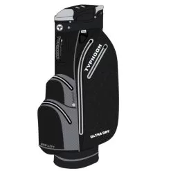 Typhoon Waterproof Cartbag Black Cool Grey White