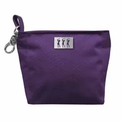 Honeycomb Clip Handbag Purple