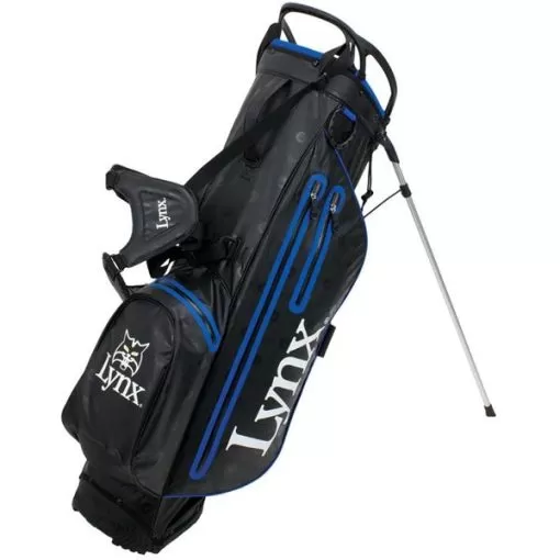 Lynx Prowler Waterproof Stand Bag Black - Blue -Sale Golf Online LX20A0501003 L