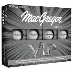 MacGregor VIP Golf Ball Dozen White