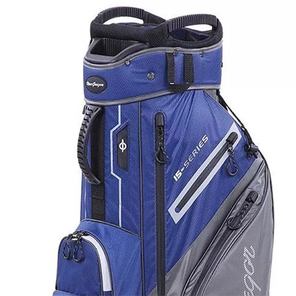 MacGregor 15-Series Water Resistant 10" Cart Bag Navy - Grey 4 MacGregor 15-Series Water Resistant 10" Cart Bag Navy - Grey - Image 2