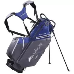 MacGregor 7-Series Water Resistant 9.5" Stand Bag Navy - Grey