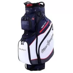 MacGregor Mac 14.0 10" Cart Bag Navy - White - Red