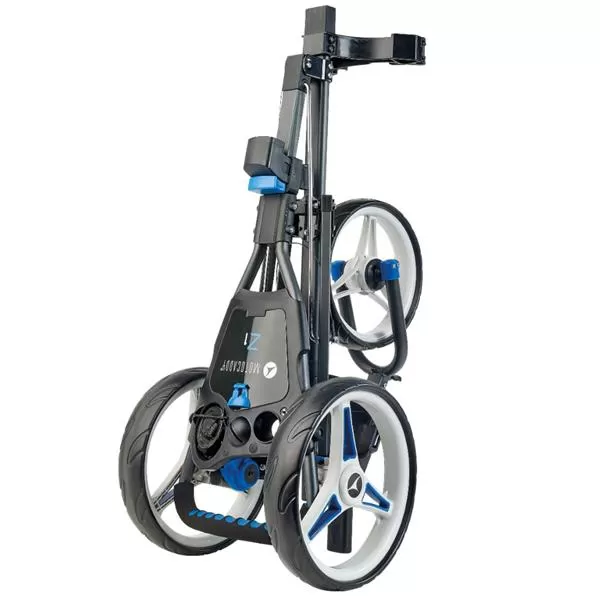 Motocaddy Z1 Push Trolley Blue 4 Motocaddy Z1 Push Trolley Blue - Image 2