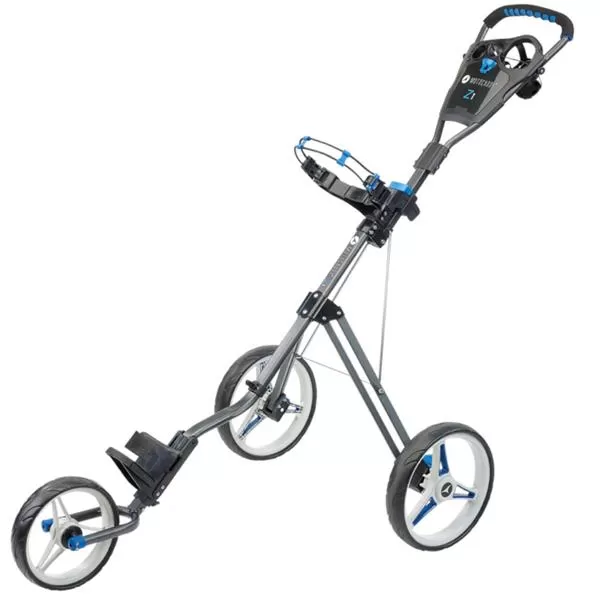 Motocaddy Z1 Push Trolley Blue 3 Motocaddy Z1 Push Trolley Blue