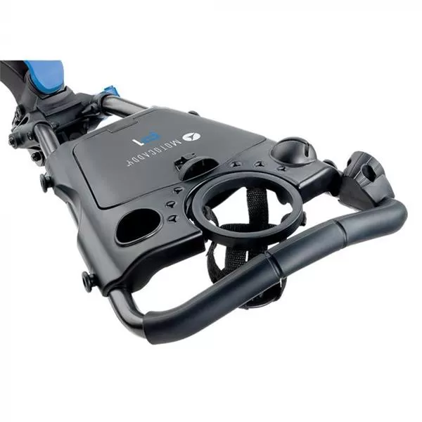 Motocaddy P1 Push Trolley Blue 5 Motocaddy P1 Push Trolley Blue - Image 3