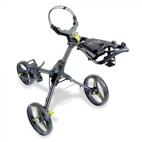 Motocaddy Cube Push Trolley Lime 3 Motocaddy Cube Push Trolley Lime