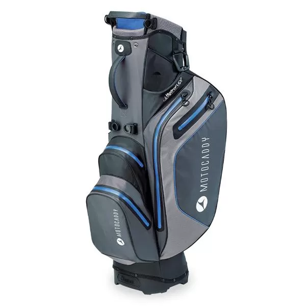 Motocaddy Hydroflex Hybrid Bag Charcoal - Blue 4 Motocaddy Hydroflex Hybrid Bag Charcoal - Blue - Image 2