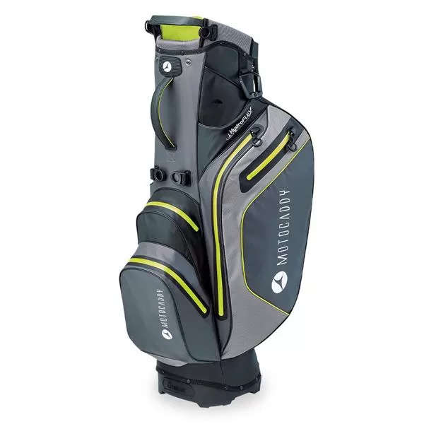 Motocaddy Hydroflex Hybrid Bag Charcoal - Lime 4 Motocaddy Hydroflex Hybrid Bag Charcoal - Lime - Image 2