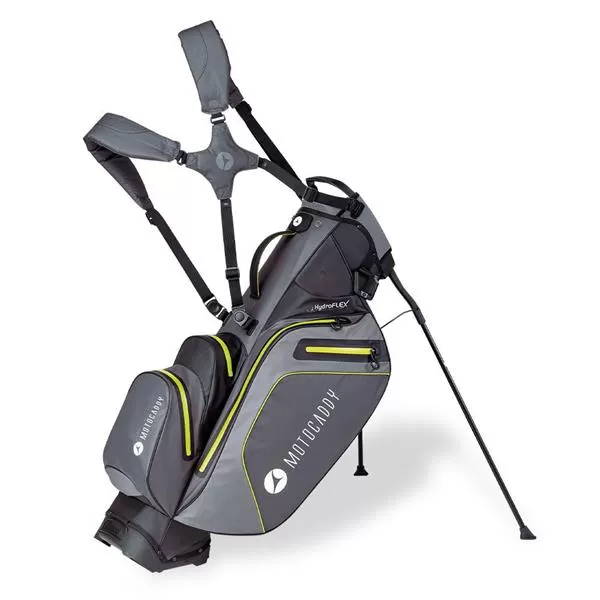 Motocaddy Hydroflex Hybrid Bag Charcoal - Lime 3 Motocaddy Hydroflex Hybrid Bag Charcoal - Lime