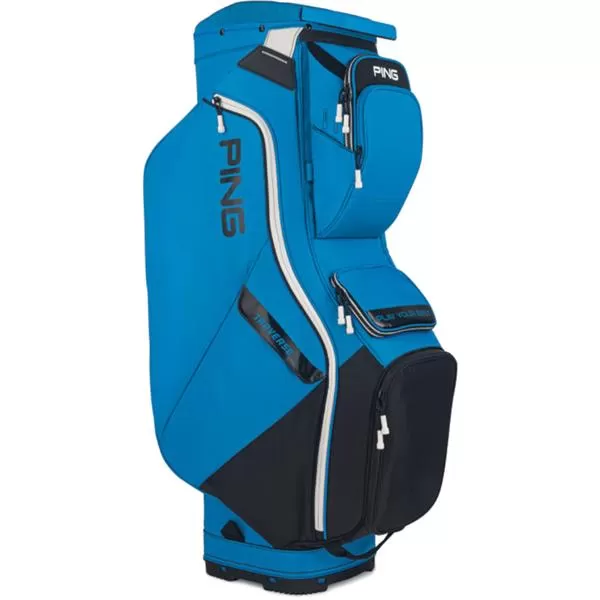 Ping Traverse 214 Cart Bag Royal Black White 3 Ping Traverse 214 Cart Bag Royal Black White